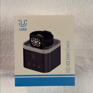 USEE Charging Station with Black and Gray Design